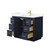 Wyndham Miranda 42 Inch Single Bathroom Vanity in Dark Blue, Giotto Quartz Countertop, Undermount Square Sink (1-Hole), Brushed Gold Trim - WCF292942SBLGTUNSMXX