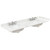 Wyndham Elan 66 Inch Double Bathroom Vanity in White Oak, Giotto Quartz Countertop, Undermount Square Sinks (3-Hole), Brushed Nickel Trim - WCH717166DHOGTUS3MXX