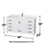 Wyndham Sheffield 60 Inch Single Bathroom Vanity in White, Giotto Quartz Countertop, Undermount Square Sink (1-Hole), Brushed Chrome Trim, 58 Inch Mirror - WCS141460SWHGTUNSM58