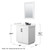 Wyndham Miranda 30 Inch Single Bathroom Vanity in White, White Quartz Countertop, Undermount Square Sink (3-Hole), Matte Black Trim, 24 Inch Mirror - WCF292930SWBWQUS3M24 Wyndham Miranda 30 Inch Single Bathroom Vanity in White, White Quartz Countertop, Undermount Square Sink (3-Hole), Matte Black Trim, 24 Inch Mirror - WCF292930SWBWQUS3M24