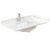 Wyndham Sheffield 36 Inch Single Bathroom Vanity in White, White Quartz Countertop, Undermount Square Sink (1-Hole), Brushed Chrome Trim - WCS141436SWHWQUNSMXX