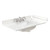 Wyndham Sheffield 36 Inch Single Bathroom Vanity in Gray, White Quartz Countertop, Undermount Square Sink (3-Hole), Brushed Chrome Trim, 24 Inch Mirror - WCS141436SGYWQUS3M24