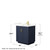 Wyndham Miranda 30 Inch Single Bathroom Vanity in Dark Blue, Giotto Quartz Countertop, Undermount Square Sink (1-Hole), Brushed Gold Trim - WCF292930SBLGTUNSMXX Wyndham Miranda 30 Inch Single Bathroom Vanity in Dark Blue, Giotto Quartz Countertop, Undermount Square Sink (1-Hole), Brushed Gold Trim - WCF292930SBLGTUNSMXX