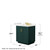 Wyndham Miranda 30 Inch Single Bathroom Vanity in Green, White Quartz Countertop, Undermount Square Sink (3-Hole), Brushed Gold Trim - WCF292930SGDWQUS3MXX