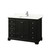 Wyndham Deborah 48 Inch Single Bathroom Vanity in Dark Espresso, Giotto Quartz Countertop, Undermount Square Sink (1-Hole), Polished Chrome Trim - WCS202048SDEGTUNSMXX