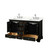 Wyndham Deborah 60 Inch Double Bathroom Vanity in Dark Espresso, Giotto Quartz Countertop, Undermount Square Sinks (3-Hole), Polished Chrome Trim - WCS202060DDEGTUS3MXX Wyndham Deborah 60 Inch Double Bathroom Vanity in Dark Espresso, Giotto Quartz Countertop, Undermount Square Sinks (3-Hole), Polished Chrome Trim - WCS202060DDEGTUS3MXX