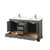 Wyndham Deborah 60 Inch Double Bathroom Vanity in Dark Gray, Giotto Quartz Countertop, Undermount Square Sinks (1-Hole), Polished Chrome Trim - WCS202060DKGGTUNSMXX Wyndham Deborah 60 Inch Double Bathroom Vanity in Dark Gray, Giotto Quartz Countertop, Undermount Square Sinks (1-Hole), Polished Chrome Trim - WCS202060DKGGTUNSMXX