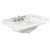 Wyndham Sheffield 30 Inch Single Bathroom Vanity in White, Giotto Quartz Countertop, Undermount Square Sink (3-Hole), Brushed Chrome Trim - WCS141430SWHGTUS3MXX