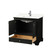 Wyndham Deborah 36 Inch Single Bathroom Vanity in Dark Espresso, Giotto Quartz Countertop, Undermount Square Sink (1-Hole), Polished Chrome Trim - WCS202036SDEGTUNSMXX Wyndham Deborah 36 Inch Single Bathroom Vanity in Dark Espresso, Giotto Quartz Countertop, Undermount Square Sink (1-Hole), Polished Chrome Trim - WCS202036SDEGTUNSMXX