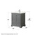 Wyndham Deborah 30 Inch Single Bathroom Vanity in Dark Gray, Giotto Quartz Countertop, Undermount Square Sink (1-Hole), Polished Chrome Trim - WCS202030SKGGTUNSMXX Wyndham Deborah 30 Inch Single Bathroom Vanity in Dark Gray, Giotto Quartz Countertop, Undermount Square Sink (1-Hole), Polished Chrome Trim - WCS202030SKGGTUNSMXX