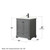 Wyndham Deborah 30 Inch Single Bathroom Vanity in Dark Gray, Giotto Quartz Countertop, Undermount Square Sink (1-Hole), Matte Black Trim, Medicine Cabinet - WCS202030SGBGTUNSMED Wyndham Deborah 30 Inch Single Bathroom Vanity in Dark Gray, Giotto Quartz Countertop, Undermount Square Sink (1-Hole), Matte Black Trim, Medicine Cabinet - WCS202030SGBGTUNSMED