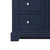 Wyndham Avery 60 Inch Single Bathroom Vanity in Dark Blue, No Countertop, No Sink, Polished Chrome Trim, 58 Inch Mirror - WCV232360SBCCXSXXM58