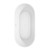 Wyndham Carissa CD 67 Inch Freestanding Bathtub in White with Shiny White Trim and Floor Mounted Faucet in Matte Black - WCOBT101567SWATPBK