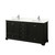 Wyndham Deborah 72 Inch Double Bathroom Vanity in Dark Espresso, Giotto Quartz Countertop, Undermount Square Sinks (1-Hole), Polished Chrome Trim - WCS202072DDEGTUNSMXX Wyndham Deborah 72 Inch Double Bathroom Vanity in Dark Espresso, Giotto Quartz Countertop, Undermount Square Sinks (1-Hole), Polished Chrome Trim - WCS202072DDEGTUNSMXX