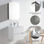Blossom 20" Wide x 31" High Aluminum Medicine Cabinet with Mirror - MC8 2031