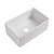 Fine Fixtures Orvieto Fireclay Kitchen Sink - White - 30" x 18" - FCB3018