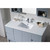 Blossom 48.5" White Quartz Countertop with Ceramic Undermount Sink - CT5000 4822S 02 C
