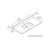 Blossom 48.5" White Quartz Countertop with Ceramic Undermount Sink - CT5000 4822S 02 C
