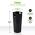 Alpine ALP475-27-L 27 Gallon Rigid Plastic Waterproof Liner with Handles for Steel Trash Can