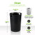 Alpine ALP475-50-L 50 Gallon Rigid Plastic Waterproof Liner with Handles for Steel Trash Can
