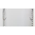 Alpine ADI629-02-WHI 24 in. H x 15 in. W Steel Single Tier Locker in White