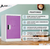 Alpine ADI629-02-PUR-DL 24" H x 15" W Steel Single Tier Storage Locker with Digital Lock, Purple