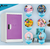Alpine ADI629-02-PUR-DL 24" H x 15" W Steel Single Tier Storage Locker with Digital Lock, Purple