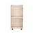Alpine ADI661-07-WHI Mobile Hostess/Presentation Stand with Wheels