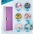 Alpine ADI629-01-PUR-DL 48" H x 15" W Steel Single Tier Storage Locker with Digital Lock, Purple
