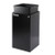 Alpine ALP4450-KIT-BLK-S-TR Square Recycling Bin  29 Gallons - Black Can, Square Opening Lid, for Trash
