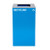 Alpine ALP4450-KIT-BLU-S-RE Square Recycling Bin  29 Gallons - Blue Can, Square Opening Lid, for Recycling
