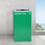 Alpine ALP4450-KIT-GRN-M-CB Square Recycling Gin  29 Gallons - Green Can, Mixed Opening Lid, for Cans/Bottles