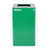 Alpine Square Recycling Bin  29 Gallons - Green Can, Square Opening Lid, for Trash - ALP4450-KIT-GRN-S-TR
