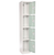 Alpine ADI629-204-MGRN-DL 72" H x 12" W 4-Tier Steel Storage Locker with Digital Lock, Misty Green