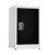 Alpine ADI629-02-BLK-PKG-2 24'' Locker for Kids - Black 2-Pack