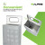 Alpine ALP438-13-SS 13 Gallon Stainless Steel Square Perforated Decorative Waste Receptacle