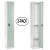 Alpine ADI629-201-MGRN-PKG-2 Large Single Door Locker  Misty Green 2-Pack