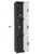 Alpine ADI629-203-B-W-PKG-2 Large 3 Door Locker  Black Body With White Doors 2-Pack