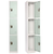 Alpine Large 3 Door Locker  Misty Green 2-Pack - ADI629-203-MGRN-PKG-2