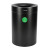 Alpine ALP475-50-BLK-CO 50 Gallon Stainless Steel Compost Can (Black)