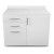 Alpine ADIME902-BASE-36-NS-GRY VivaComfort 36 Inch Base Cabinet with No-Sink Cutout - Grey