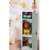 Alpine ADI629-01-MGRN-PKG-4 48'' Locker for Kids  Misty Green 4-Pack