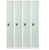 Alpine ADI629-201-MGRN-PKG-4 Large Single Door Locker  Misty Green 4-Pack