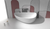 Cheviot Genoa Solid Surface Bathtub, Gloss White - 4125-WW