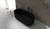 Cheviot Verona Solid Surface Bathtub, Matte Black - 4123-KK