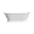 Cheviot Sandringham Tub, White, Roll Rim - 2154-WC