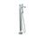 Cheviot Express High Flow Free Standing Tub Filler With Handshower, Chrome - 7500-CH