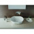 Cheviot Geo 2 Vessel Sink, 15", White - 1284-WH