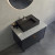 Cheviot Elevate Vessel Sink, Matte Grey, Single Hole Drilling - 1263-MG-1