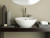 Cheviot Water Lily Vessel Sink, 13.75", White - 1198-WH